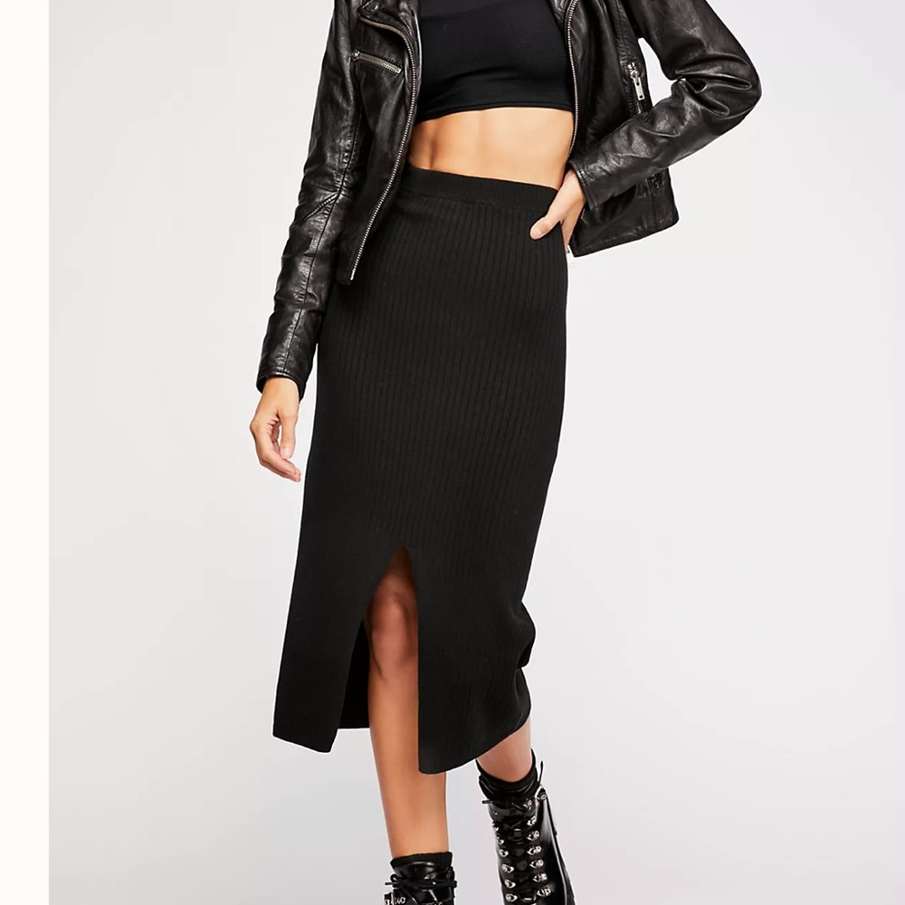 NWOT - Free People Skyline Midi skirt